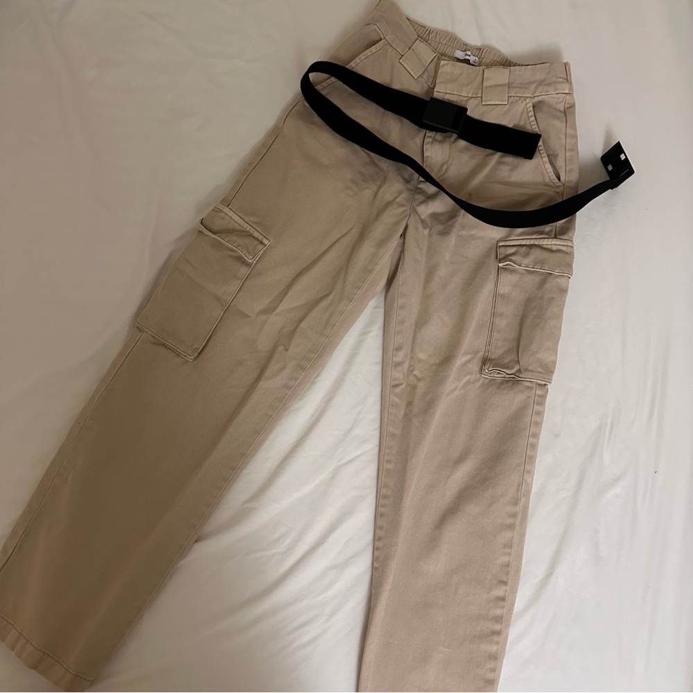 TNA Cargo Pants with Black Belt